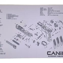 TAPIS DE NETTOYAGE SFX RIVAL CANIK