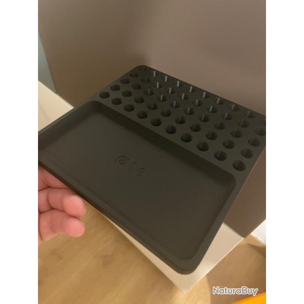 Plateau de rechargement noir pour 9 mm Parabellum