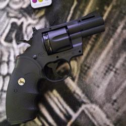 Revolver &agrave; plombs Colt Python 2.5" Co2 billes et plombs 4.5mm