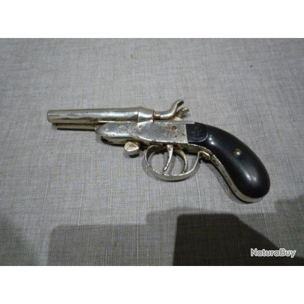 pistolet ancien double canon ROSSI calibre 320