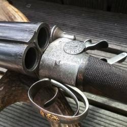 beau et tr&egrave;s rare fusil DARNE rotary &agrave; chiens mod&egrave;le 1884
