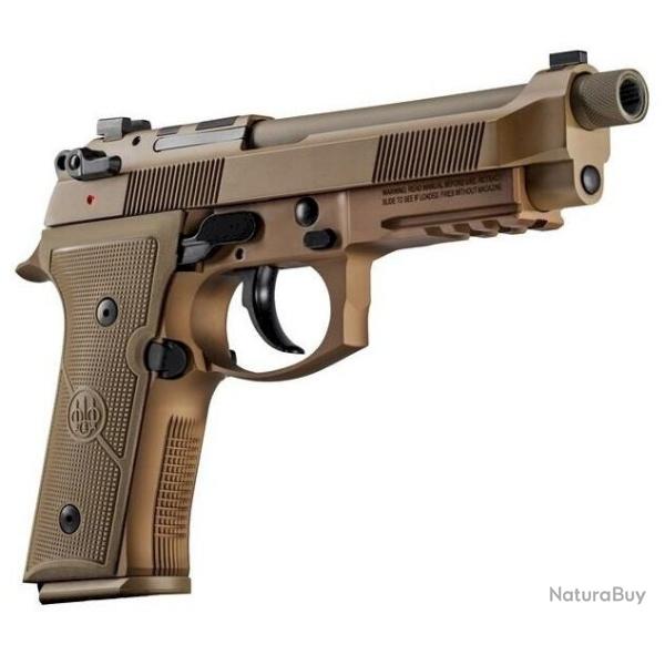PISTOLET BERETTA CAL.9MM M9A4 TAN CERAKOTE FULL SIZE 5.2" FILETE