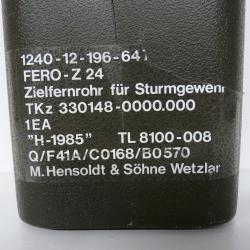 lunette de tir Hensoldt arm&eacute;e Suisse