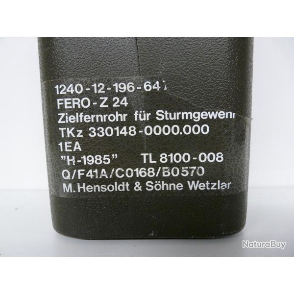 lunette de tir Hensoldt arm�e Suisse