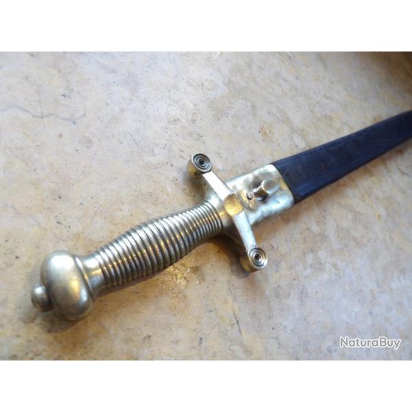 glaives sabre mod1831 peu courant car grav� achat personnel 2/3 feuilles acanthe lierre Ch�tellrault