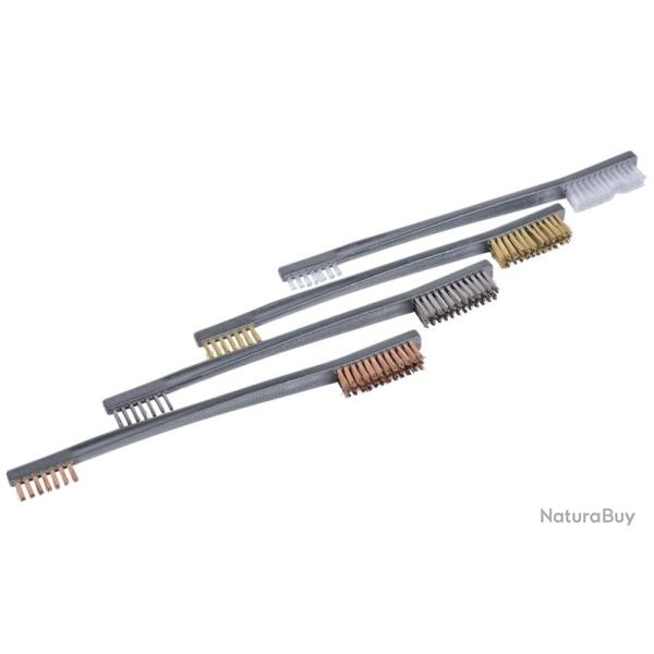 Pack de 4 brosses de nettoyage � double extr�mit� Breakthrough