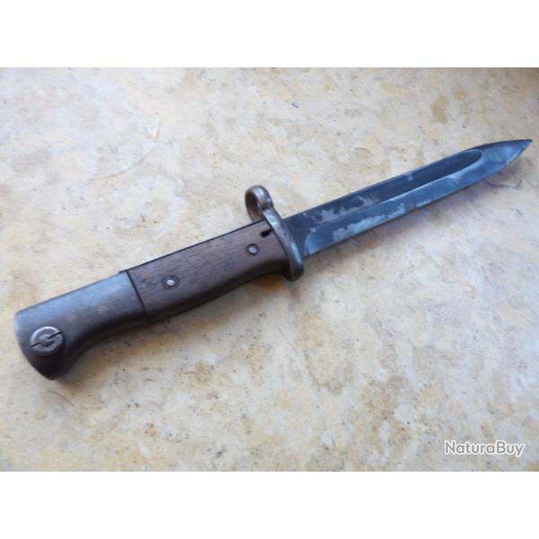 baionnette fusil mauser 98k mod 1949 Isra�l Istr�lienne pr�coce de prise poin�ons Allemand ww2 SF