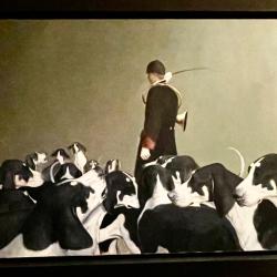 Huile sur toile Fran&ccedil;ois Lebert