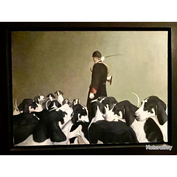 Huile sur toile Fran�ois Lebert