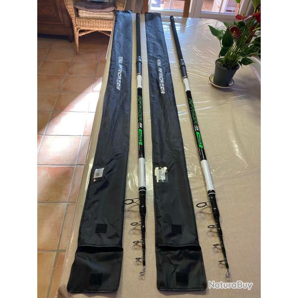 Deux cannes a peche surfcasting Mitchell suprema 3.0 Africa S 4,20m/ max plomb�e 200grammes