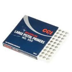 CCI AMORCE CCI MAGNUM LARGE PISTOL N&deg;350 (BOITE DE 100)