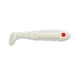 Leurre Souple Delalande Skeleton 8cm 8cm A l'unit&eacute; 010 - Blanc