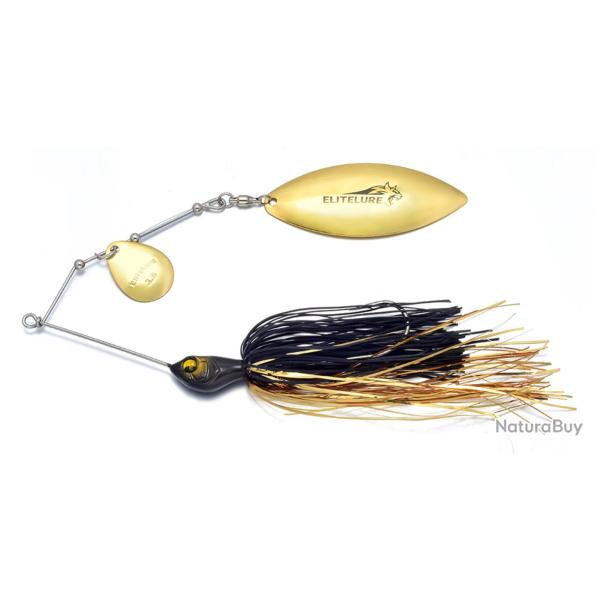 Spinnerbait BIM Tackle Tiger Pike 32g 32g #06 - Black Gold