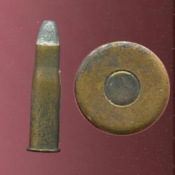 11 mm Beaumont Hollandais - RARE - &eacute;tui laiton 51.8 mm - amorce laiton plate - Port Compris