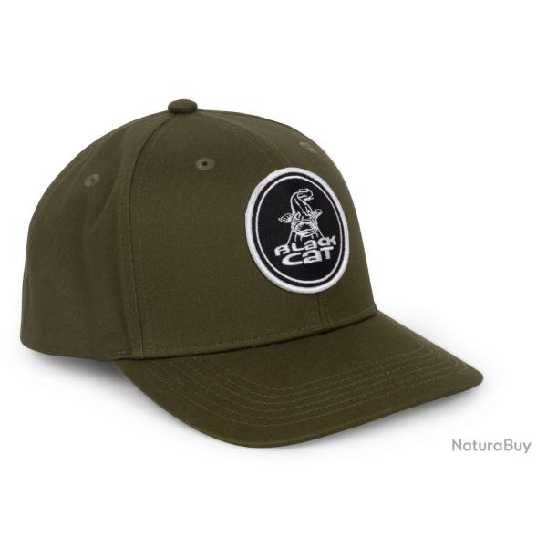 Casquette Black Cat Green Flat Peak Cap Vert