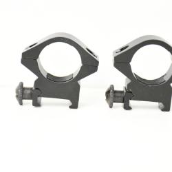 Colliers Alu 25,4mm rail de 21mm