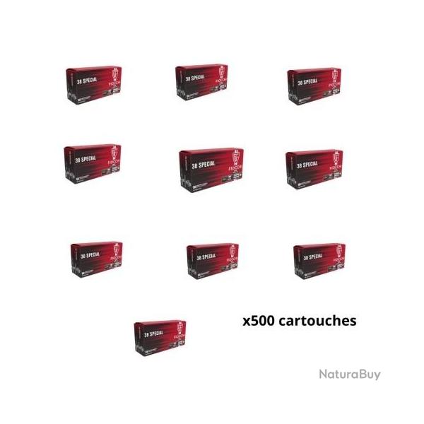 Cartouches FIOCCHI cal.38sp fmj 158gr par 500