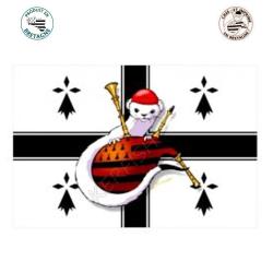 AUTOCOLLANT HERMINE KROAZ DU