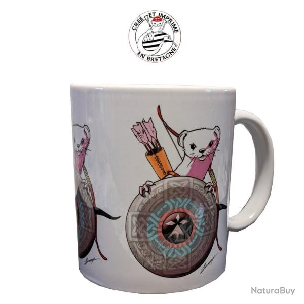 MUG HERMINE BOUCLIER LBH