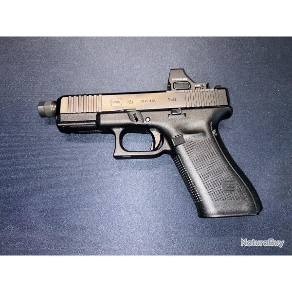 GLOCK 45 MOS-FILETE + VORTEX DEFENDER