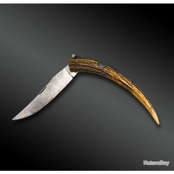 COUTEAU pliant de chasse - France - XX�me si�cle