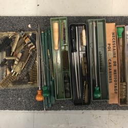 Lot n&eacute;cessaire nettoyage fusil/carabine
