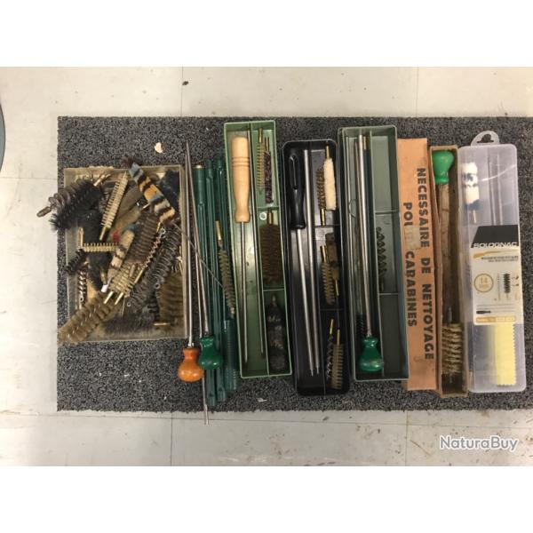 Lot n�cessaire nettoyage fusil/carabine