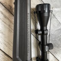 Carabine Savage Axis &agrave; verrou Gaucher+ lunette weaver 3-9x40 - Cal 243win