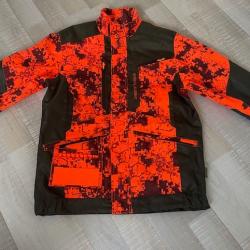Veste anti ronce camouflage orange digital Spirit of Traque SOMLYS