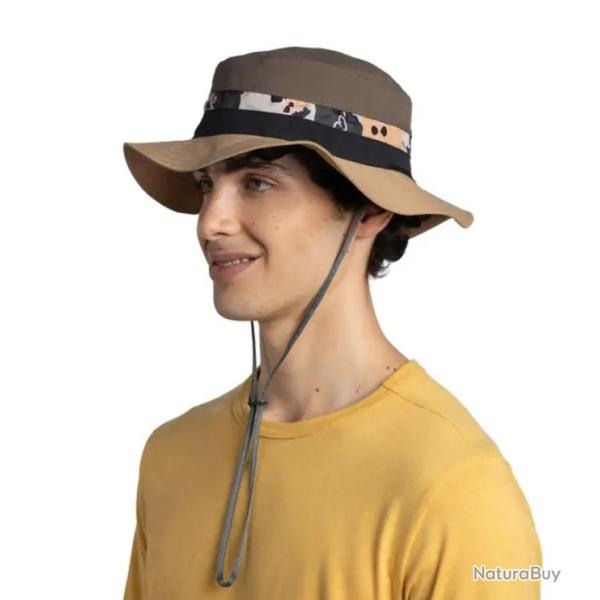 Chapeau BUFF Explore Booney Hat anti UV UPF50 L/XL Beige