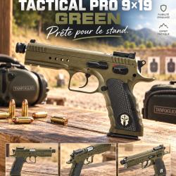PROMOTION TANFOGLIO TACTICAL PRO 9&times;19 GREEN - version 2026