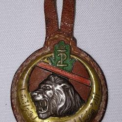 Insigne 2&egrave;me R&eacute;giment de Tirailleur Alg&eacute;rien 2&egrave;me type peint 39/45