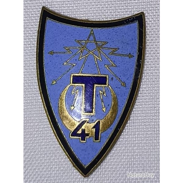 Insigne 41�me R�giment de Transmission MARDINI D�pose bomb� 1945