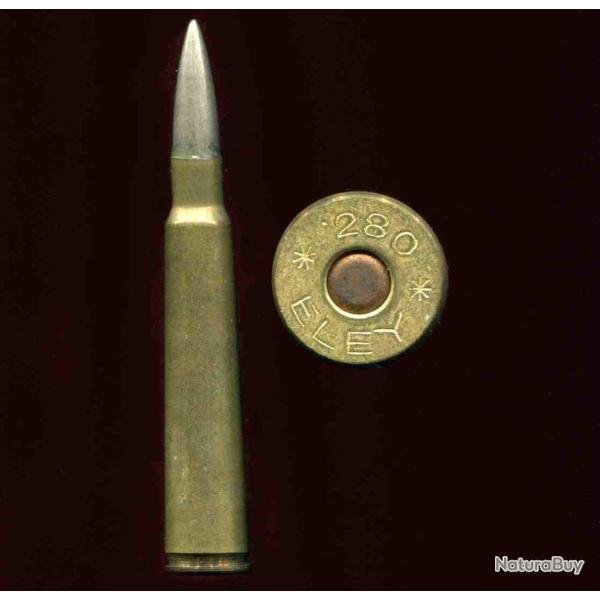 .280 ROSS - RARE marquage :  280 * ELEY * - longue balle nickel - Port Compris