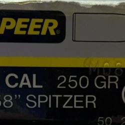 Ogives Speer 35 cal 358 diam 250gr Spitzer x50