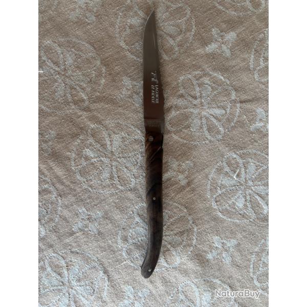 Couteau Laguiole NOYER par LE FIDELE