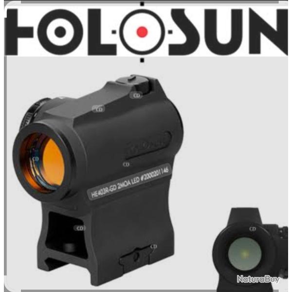 Viseur point rouge Holosun 403RGD - 2 MOA