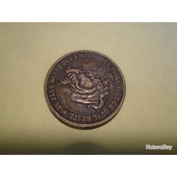 Monnaie satirique Napol�on III 1851-1870 sedan