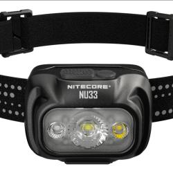 LAMPE FRONTALE Nitecore NU33 NOIR - 700 LUMENS