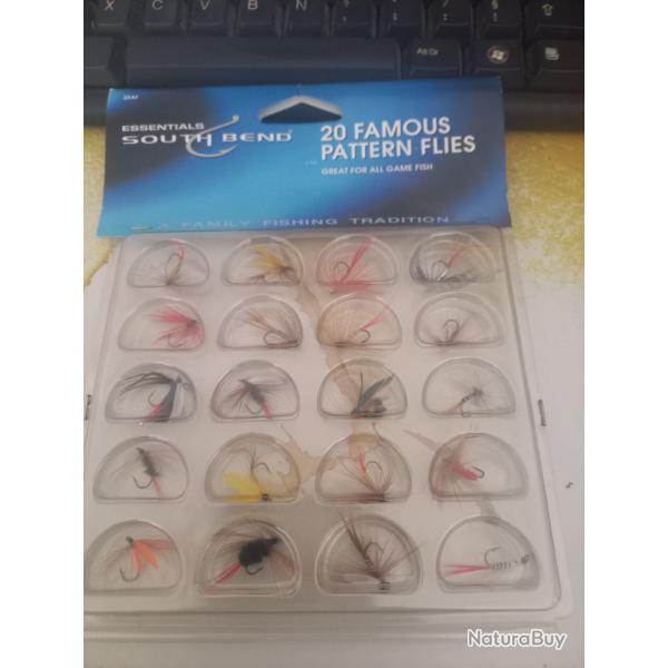 20 mouches de p�che