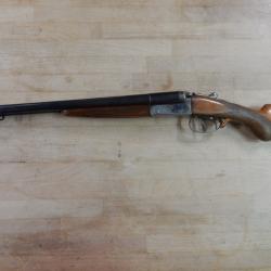 FUSIL JUXTAPOSES MANUFRANCE ROBUST 222 CAL.12/70 BON ETAT OCCASION