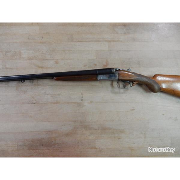 FUSIL JUXTAPOSES MANUFRANCE ROBUST 222 CAL.12/70 BON ETAT OCCASION