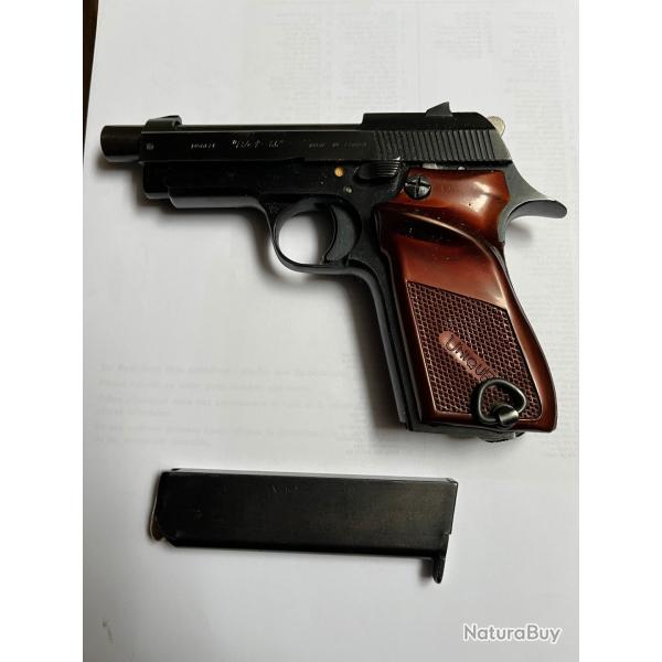 Vends Pistolet Unique BCF66 Cal 7,65