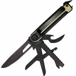 Outil Multifonction Gerber Armbar Scout Green Lame Drop Point Acier 7Cr17MoV Manche Alu Vrt G1064403