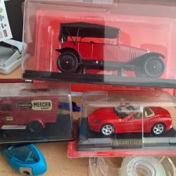 3 voitures jouet collection