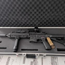Vend un Lot HK 416 AEG upgrade et 10 chargeurs type M4 d'occasion