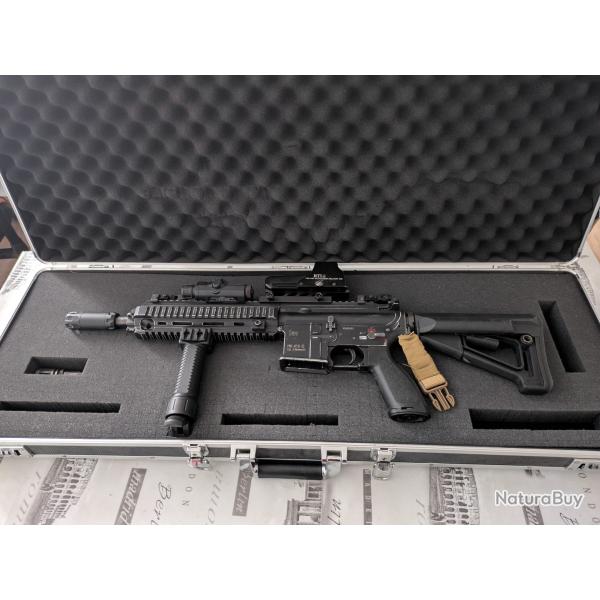 Vend un Lot HK 416 AEG upgrade et 10 chargeurs type M4 d'occasion
