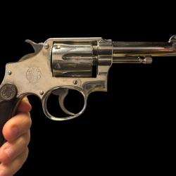 unique en france revolver military and police mod&egrave;le 1899 de chez smith and wesson calibre 32/20