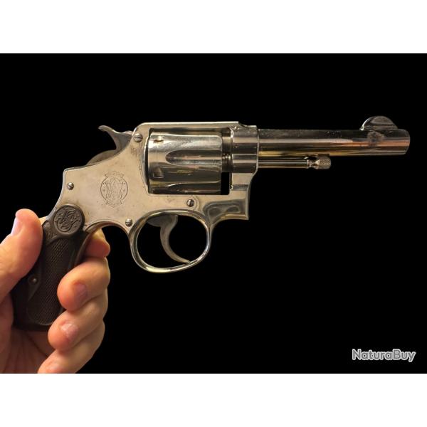 unique en france revolver military and police mod�le 1899 de chez smith and wesson calibre 32/20