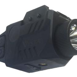 Vesta C1 Lampe + Laser 21mm USB 500lm &eacute;tanche IPX4
